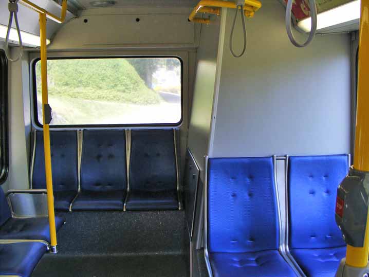 Coast Mountain Bus Novabus LFS rear seating
